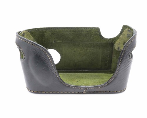 Leicatime By Luigi Black Leather Half Case Hanging Back Leica M8 M9 (#17946)