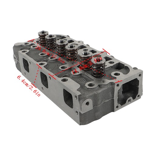 D1305 Complete Cylinder Head Assy For Kubota B26 B2710HSD ZD28 ZD331Tractor - Picture 7 of 18