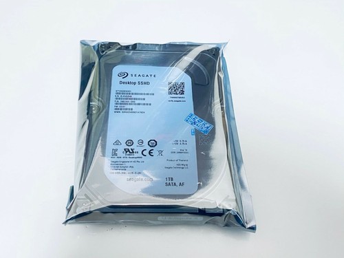 ST1000DX001 Seagate Desktop SSHD 1TB 8GB SSD Cache 1TB SATA III 3.5" - 64MB - Picture 6 of 6