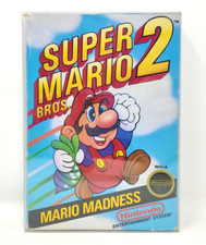 Super Mario Bros. 2 (Nintendo NES, 1988) Complete w/ Manual - Tested - Authentic