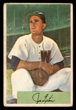 1954 Bowman Baseball #180 Joe Tipton PR