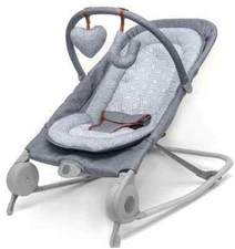 Summer Infant 2-in-1 Bouncer Rocker Duo Heather Gray Heather Gray B409