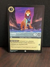 Lorcana NM Shimmering Skies Common Simba Lost Prince 173/204 Non Foil