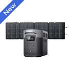 EcoFlow 2048Wh Delta 2 Max LiFePo4 Power Station With 220W Portable Solar Panel
