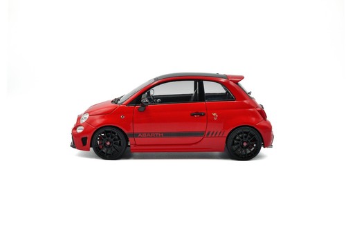 Fiat Nuova 500 Abarth 595 - 2022 Red Rosso Maranello - Solido 1:18 Nuovo 1/18 - Imagen 2 de 7