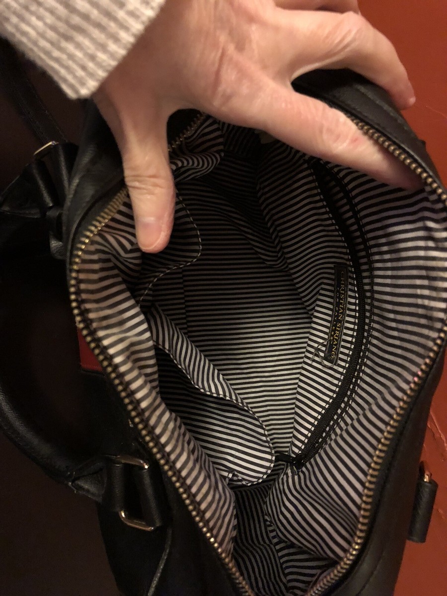 美品　Christian Siriano パンプス　黒　サイズ8 Christian Siriano Large Black Purse Handbag with Shoulder