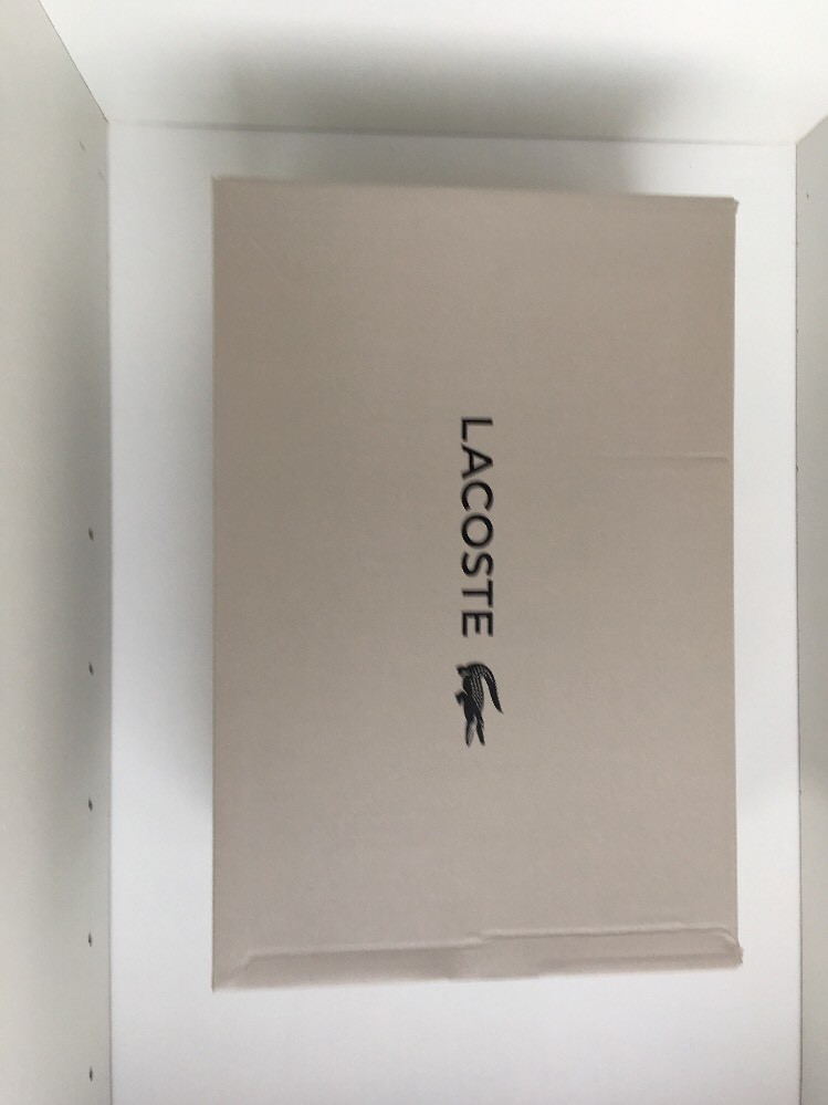REGNO Unito misura 11 Adulti Lacoste Explorateur SPORT 317 5 CAM Scarpe da ginnastica.
