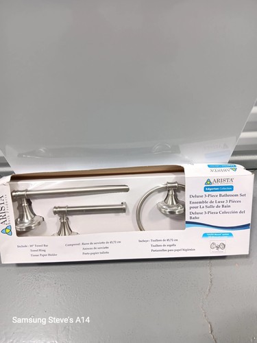 ARISTA DELUXE 3-PIECE BATHROOM SET - Picture 2 of 3