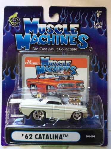 Muscle Machines 1962 Pontiac Catalina 1/64 DIECAST -- 62 Catalina - - Picture 2 of 3