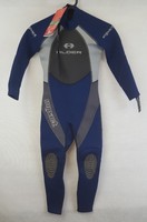 Alder Impact Junior Full Wetsuit Size M Medium Blue & Grey - With Tags Alder Impact Junior Full Wetsuit Size M Medium Blue & Grey - With Tags