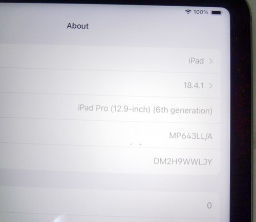 Autentico Apple iPad Pro 6a generazione modello A2764 schermo 12,9" 1TB di archiviazione! - Foto 16 di 22