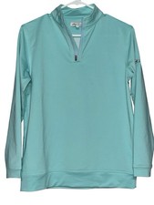 Peter Millar Perth Performance Quarter-Zip YOUTH Boy pullover blue Large (11-12)