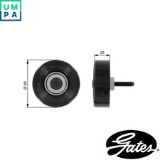 DEFLECTIONGUIDE PULLEY VRIBBED BELT T36089 FOR FORD FOCUS/Van/Turnier TOURNEO  
