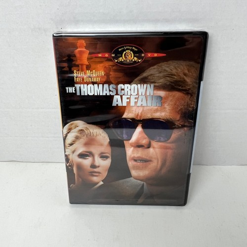 Die Thomas Crown Affäre DVD 1968 Steve McQueen Faye Dunaway neu versiegelt