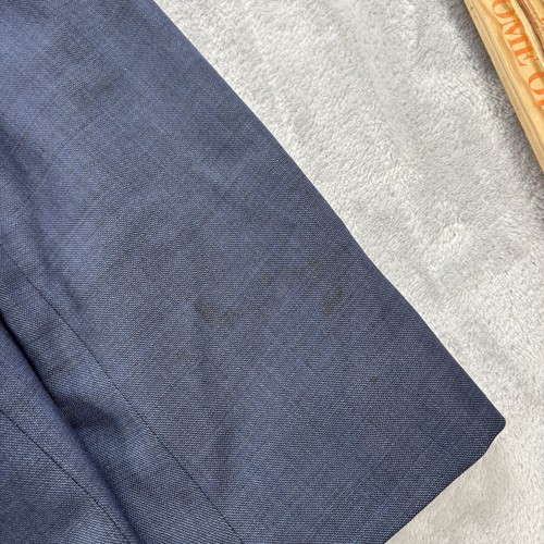 Banana Republic Slim Fit Stretch Wolle Marzotto Marine Blazer Sport Mantel Herren 38R - Bild 10 von 12