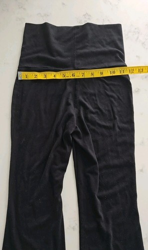 H&M Girls Black Flare Pull On Leggings Pants Size 146cm (12) - Picture 4 of 8