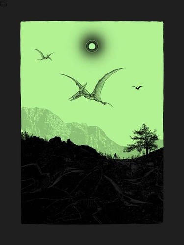 What Once Was 3 - 2013 Dan McCarthy Poster Print (#91/555) Glow in the Dark - Picture 2 of 6