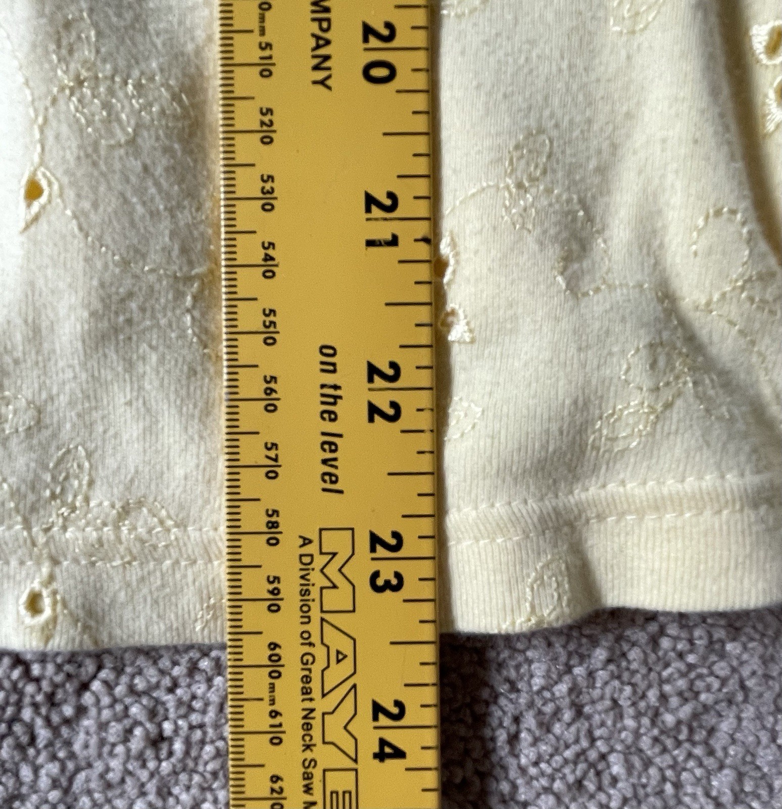 Small Basic Editions Women’s Yellow Button Front … - image 9