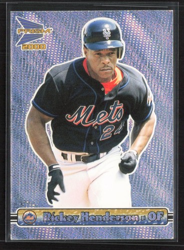 2000 Pacific Prism #93 Rickey Henderson