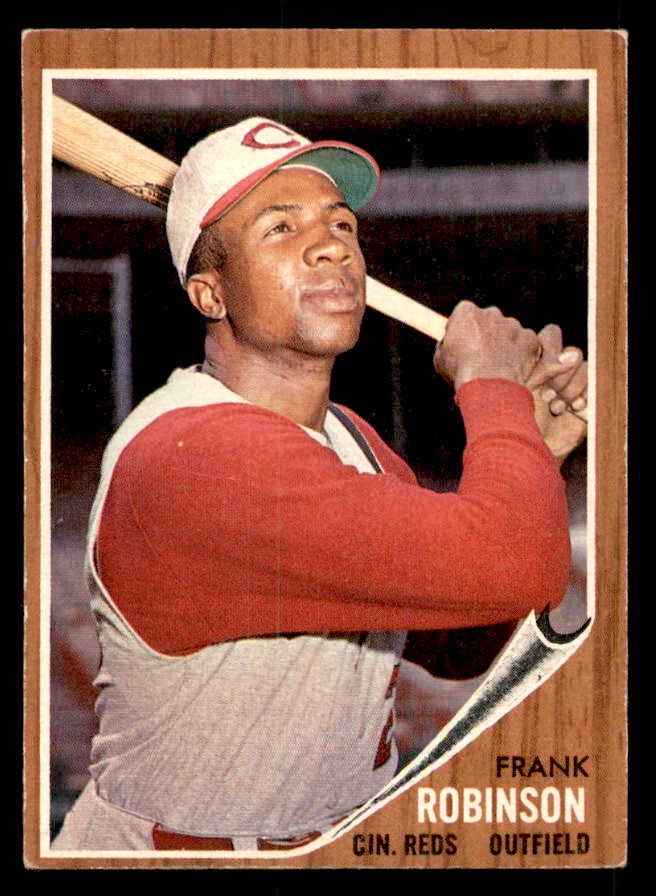1962 TOPPS #350 FRANK ROBINSON REDS EX-MT SET BREAK 539643 (KYCARDS)