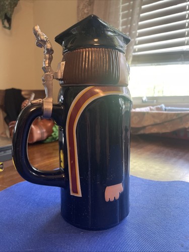 Schultz &  Dooley-"Graduate" Lidded Stein #117 RETIRED Webco Utica - Picture 6 of 24