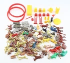 1950s Louis Marx Super Circus Lot Character Figures Animals Lot