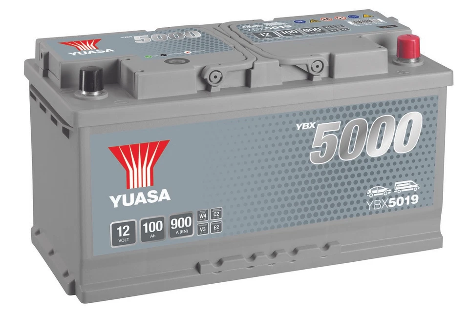 YUASA Car Battery 12V 100Ah 900A B3 T1 Starter SMF Fits Cadillac SRX 3.6 AWD - Image 2 of 4