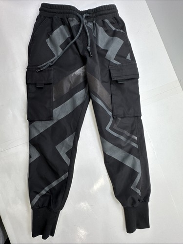 Size LARGE Youth PWR Supply Hoodies Joggers Lachlan Fortnite Black Blue Yellow - Picture 9 of 18