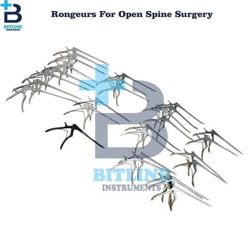 Rongeurs For Open Spine Surgery/UBE/MISS Orthopedic Surgical Instruments Set - Picture 2 of 3