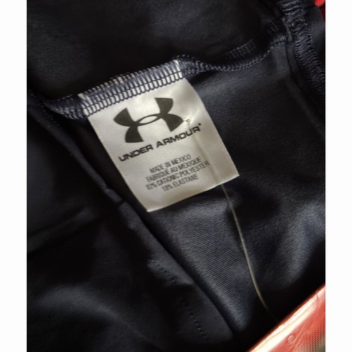 UNDER ARMOUR Herren dunkelblau Gr. MD. Heat Gear UPF30+ Kompressionsshirt #F - Bild 4 von 5