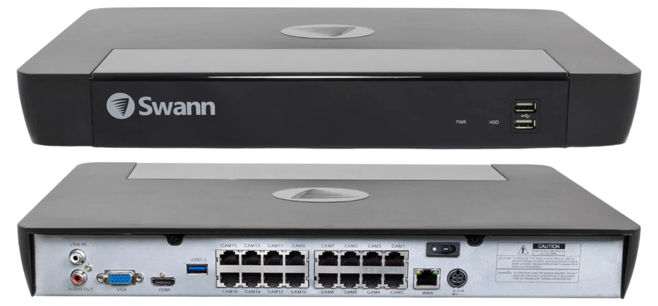 ✅ Cámara Swann 16 PoE 16 canales 4K Ultra HD UHD 2TB NVR sistema de seguridad inteligente ✅ Foto 4 de 4