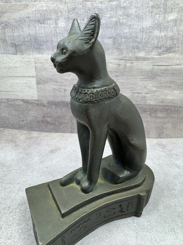 AGI Artisan Guild International Black Bastet Pharaoh Cat 5.5” Egyptian Goddess - 第 17/24 張圖片