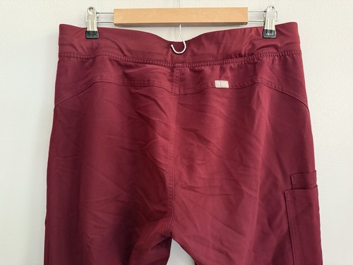 Pantalones Médicos FIGS Technical Collection en Borgoña para Mujer Talla L Pierna Recta - Imagen 7 de 9
