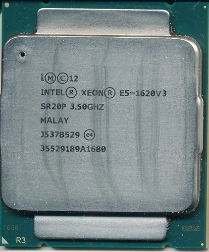 INTEL Xeon E5-1620V3 3.50GHz SR20P 10MB Cache Quad-Core LGA2011-v3 Sockel