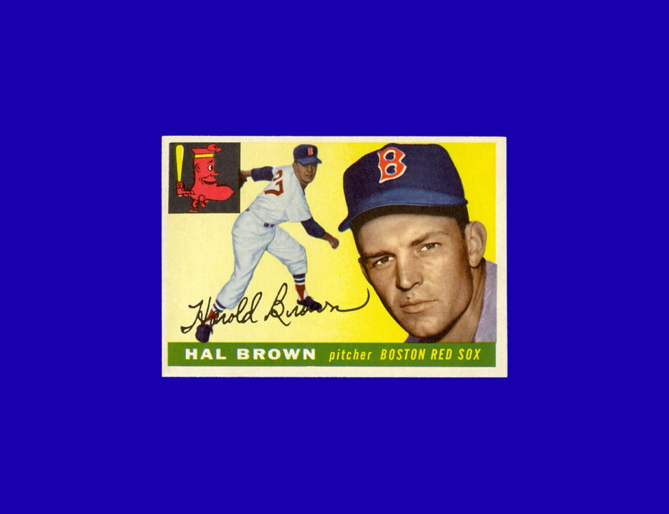 1955 Topps Hal Brown #148 - Boston Red Sox - NM-MT+