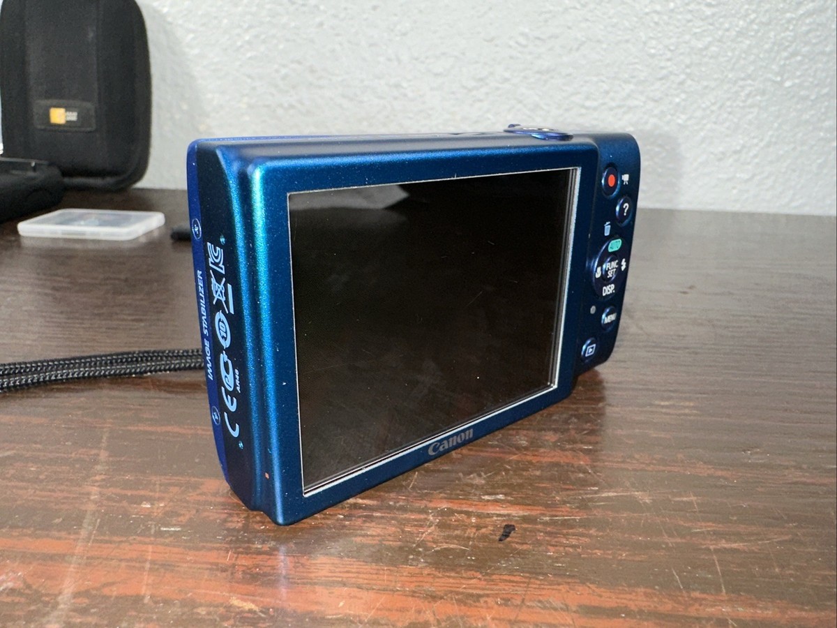 Canon PowerShot A4000 IS 16.0MP Digital Camera - Blue for
