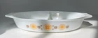 Pyrex Town And Country Divided Casserole Dish 1 1/2 qt No Lid VTG 1960’s era
