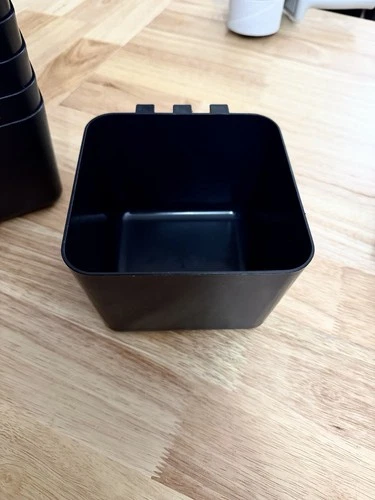 10pk 2 Liter Squared Feeder /Water Dispenser- 10 Comederos/ Bebedero 2L Cuadrado - product listing photo