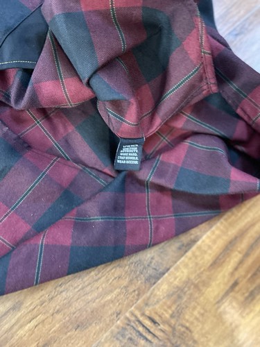 Dixxon Flannel Men's Size XXL Long Sleeve Red Plaid Western TKO - Picture 10 of 11