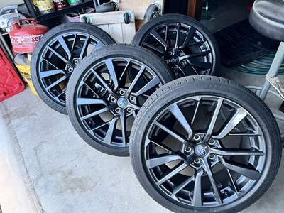 #ad SUBARU WRX 2022 2025 OEM RIM WHEEL TIRE 18quot;X8.5quot; ASSEMBLY $365.00