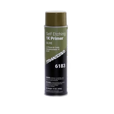 Transtar Autobody Products 6183 Self-Etching 1K Primer, 20 oz Aerosol Can, Olive