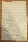 Civil War Letter 1862 - Hunt For John Morgan, Frankfort Movement