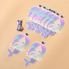 3 Garland Hanging Decorations Streamer Banner for Mermaid