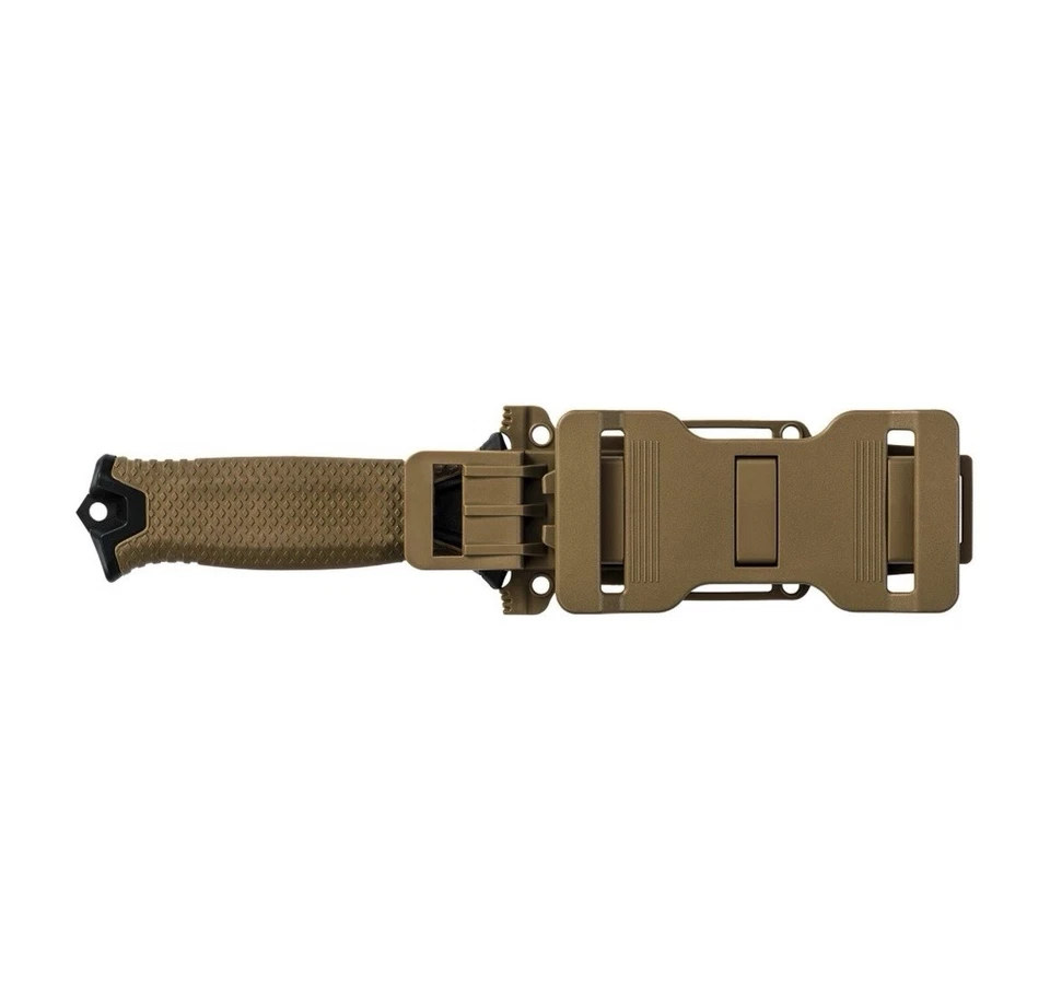 NEW GERBER STRONGARM - COYOTE BROWN, FIXED BLADE KNIFE + SHEATH - Image 4 of 4