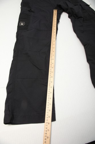 Kitanica Hose Herren 32 schwarz taktisch Cargo Utility verstärktes Knie Ripstop USA - Bild 12 von 16