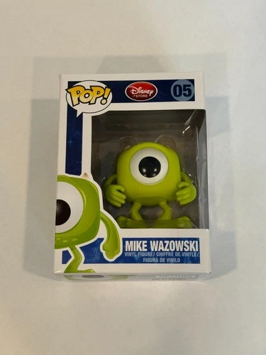 Funko Pop! Disney Pixar Monsters Inc Mike Wazowski #05 • Red Disney Store Logo