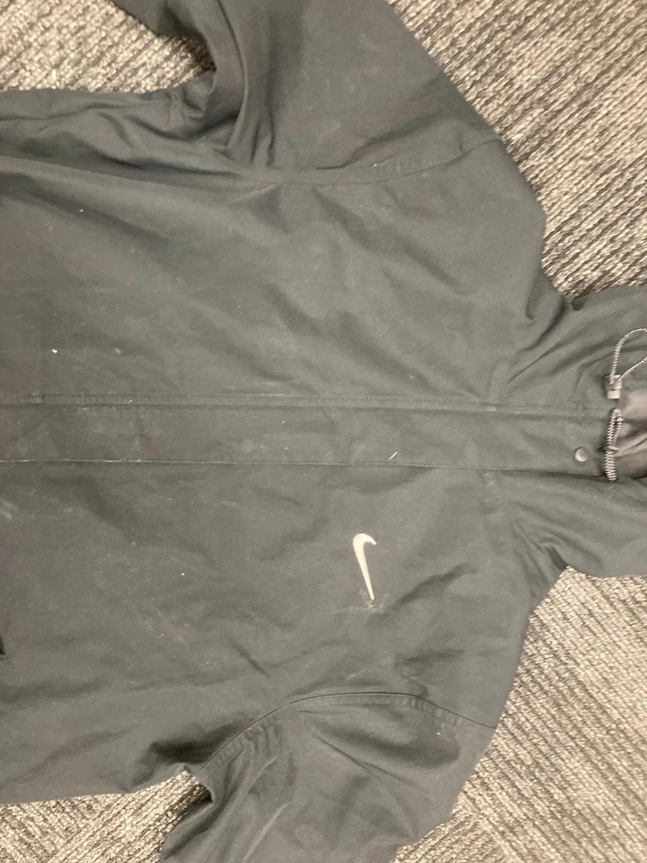 Parka larga Nike Sportswear para mujer grande negra Foto 4 de 4