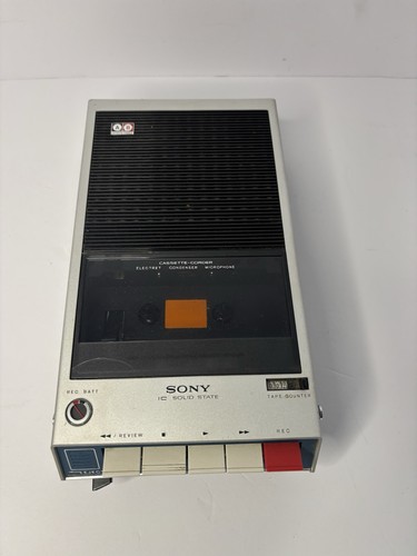 Grabadora de cinta Sony Cassette-Corder TC-110A | Probada - Imagen 2 de 7