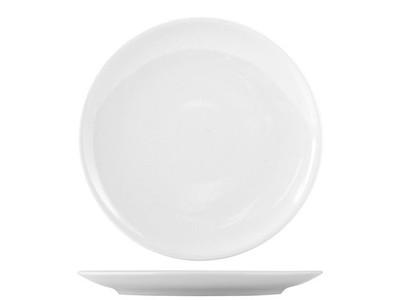 Porzellan Teller Sevilla weiß flach 26 cm