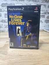 The Operative: No One Lives Forever (Sony PlayStation 2, 2002) PS2 Complete